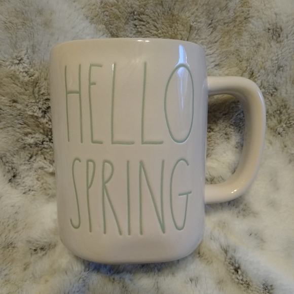 New Rae Dunn "Hello Spring" Large Mug - Picture 7 of 7